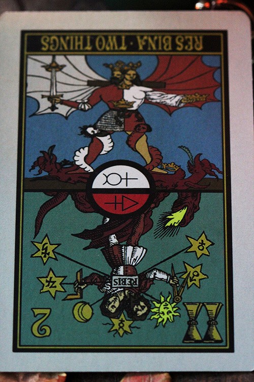 2 de coupes inversé, Res Bina