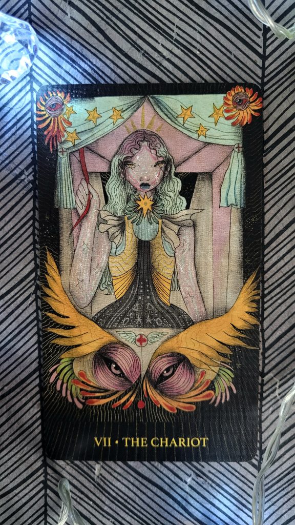 VII.Le Chariot, arcane majeur tarot