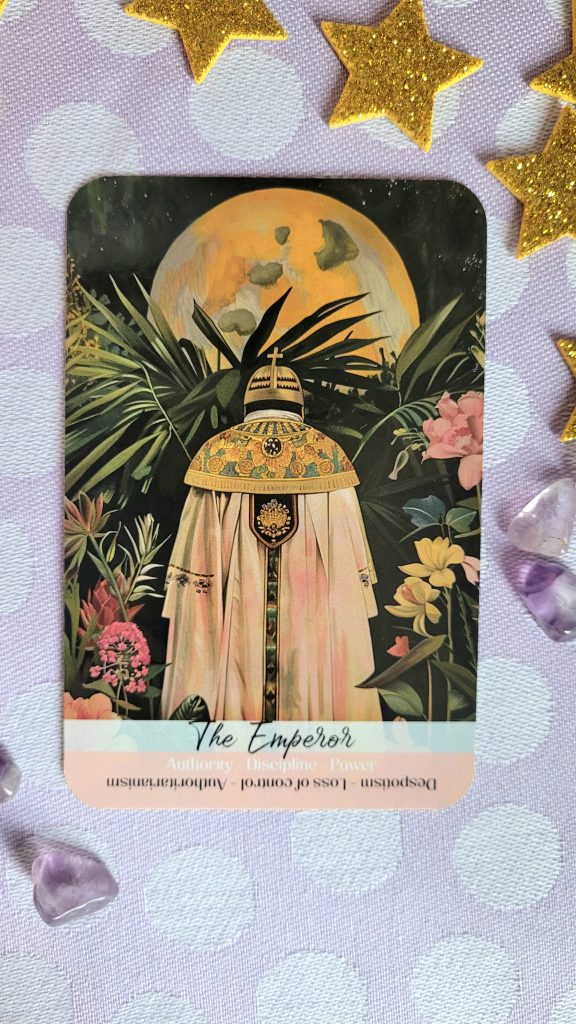 Carte de tarot de l'Empereur