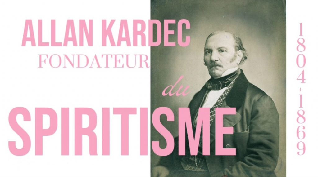 Photo d'Allan Kardec qui vécu à Lyon