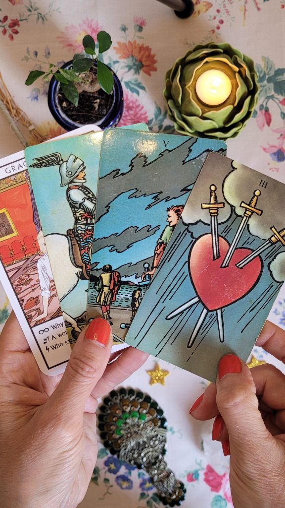 Cavalier de coupes, ouvrir son coeur avec le tarot