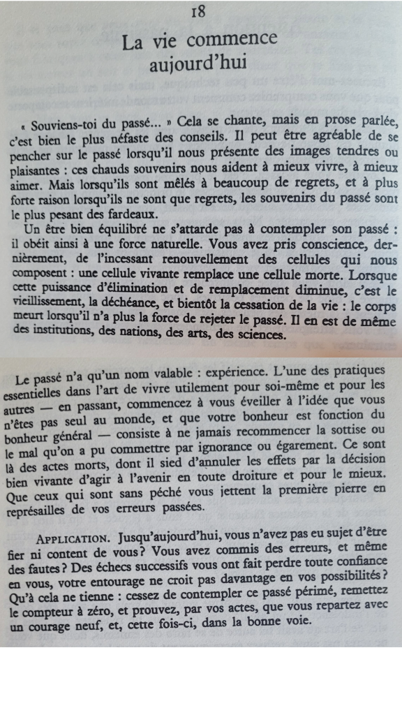 Message du Livre du Bonheur